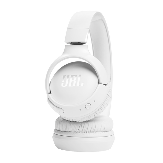 JBL Tune 520BT - White - Wireless on-ear headphones - Detailshot 2